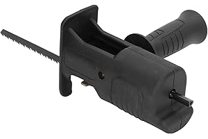Saw Drill Attachment Kit, Retractable Reciprocating Saw Attachment with Blades for Impact Drills