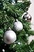 Clever Creations Shatterproof Christmas Tree Ornaments Large 60mm Colored Variety Pack Christmas Decor | 24 Piece Set Perfect for Christmas Decorations Parent (Silver)