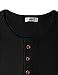 H2H Mens Short Sleeve Henley T-shirts with Waffle Knitted Fabric,Jdsk31-black,US Large (Asia X-Large)