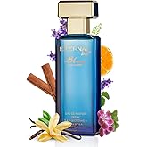 Eternal Love Blue for Women - Long Lasting Eau de Parfum Spray - Soft Powdery Floral Scent with Vanilla & Jasmine - Feminine & Alluring Fragrance - 3.4oz