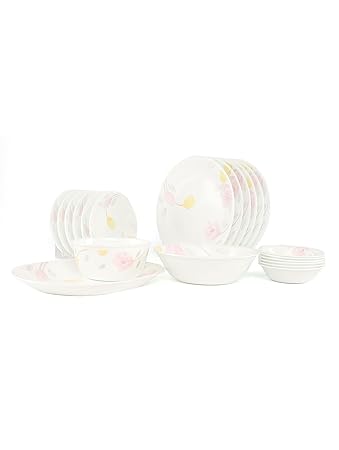 Corelle Asia Elegant City Dinner Set, 21-Pieces
