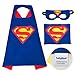 Babylian Super Hero Dress Up Costumes with Masks and Cape for Kids (1 in pack(superman))