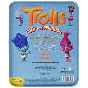 Trolls. Caja metÃ¡lica. Crea tus peinados