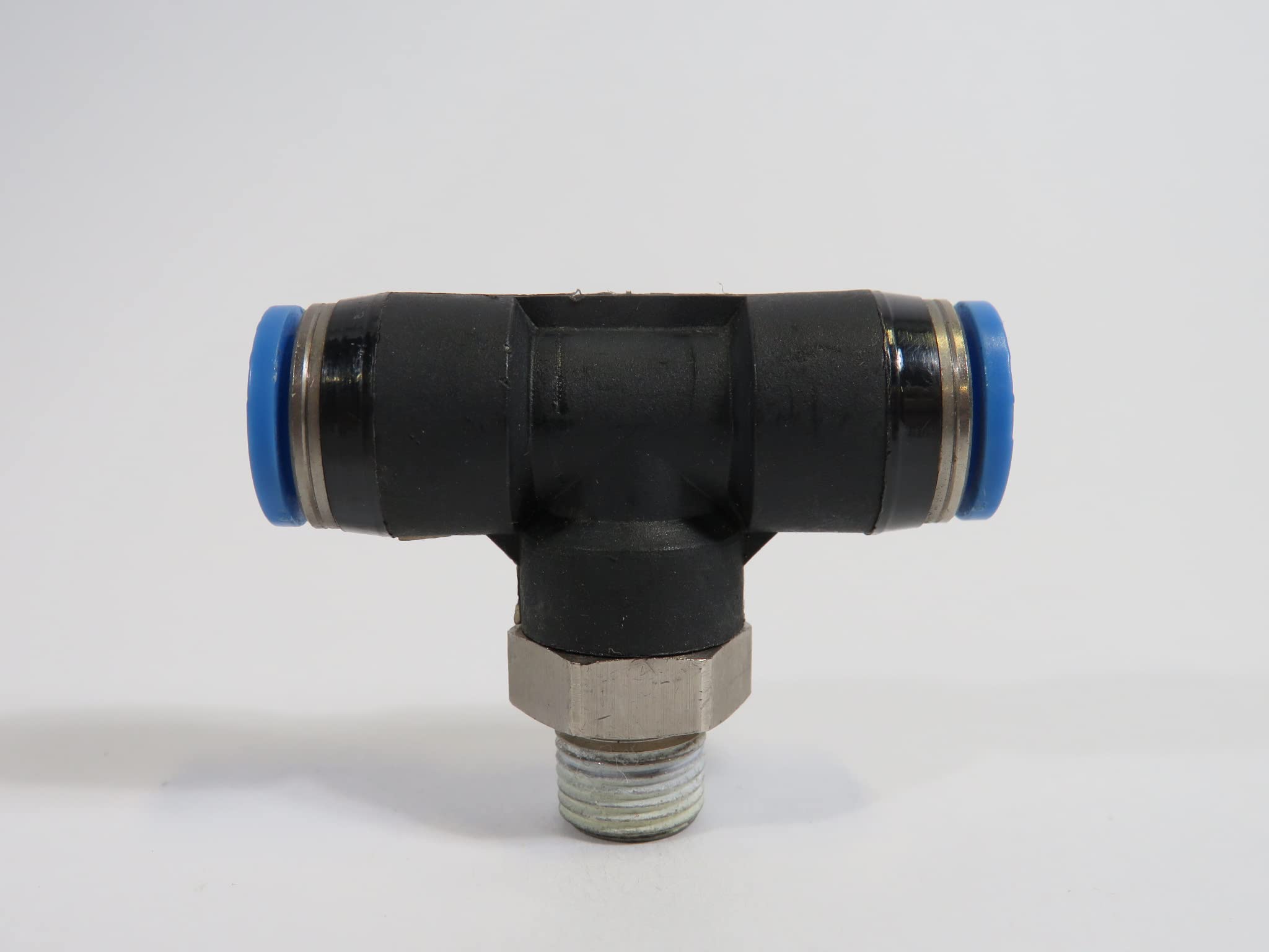 Festo QST-1/4-10 Push-In T-Fitting, 8 mm