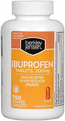 Berkley Jensen 200mg Ibuprofen Tablets, 750 ct.