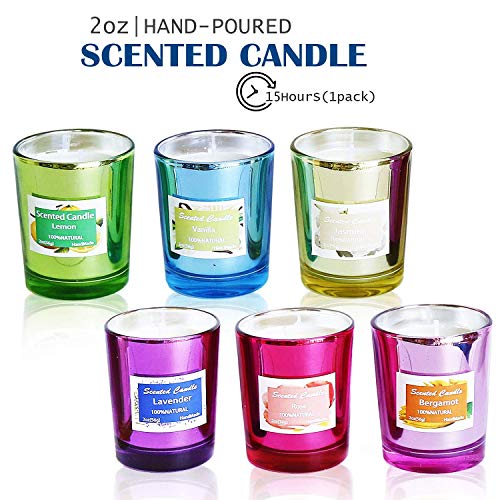 Vanrener Soy Candle Strong Scented Candles Aromatherapy Candles Long