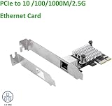 Uinfhyknd PCIe x1 2.5G Gigabit Ethernet Network Card Adapter RJ45 view 3