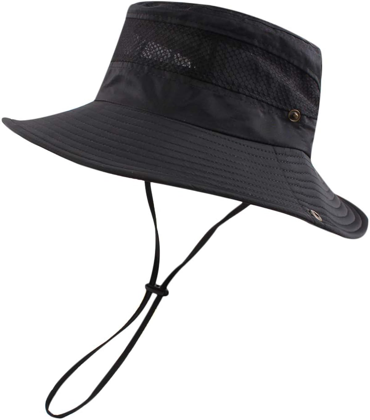 Summer Men Fishing Hat UPF 50 UV Protection Sun Hats for Women Outdoor Wide Brim Bucket Cap