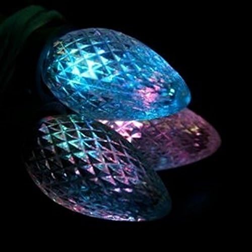 C7 120V Slow Color Change LED Replacement Bulb, Box of 25
