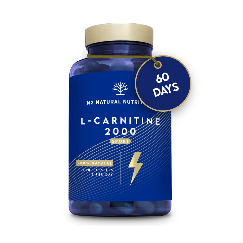 l carnitine 2000 mg tablets Mua Natural L CARNITINE 2000 mg Tablets. 120 Capsules 2 Months. High  Concentration Energy Pills. Improves Sports Performance, Muscle Recovery.  CE Manufactured. N2 Natural Nutrition trên Amazon Anh chính hãng 2026