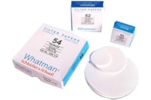 Whatman 1450-110 Hardened Low Ash Quantitative Filter Paper, 11.0cm Diameter, 2.7 Micron, Grade 50 (Pack of 100)
