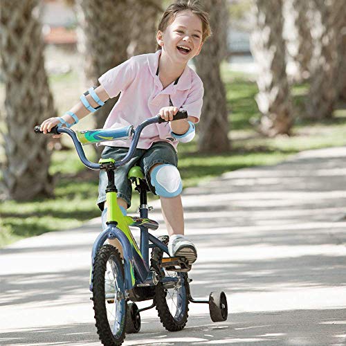 image for CRZKO Kids Protective Gear, Knee Pads and Elbow Pads 6 in 1 Set with W