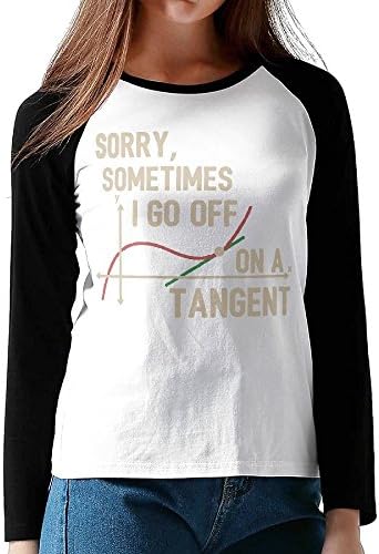 XDXG05 Women's Sometimes I Go Off On A Tangent Shirts,Long Sleeve Tee For Women