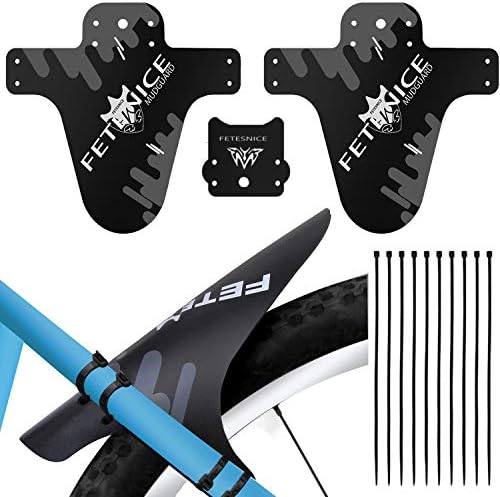ODSPTER Bike Fender MTB Mud guards, Compatible Front Fender Bicycle Rear Mudguards for Mountain Bikes 16'' 20'' 24'' 26'' 27'' 27.5'' 28'' 29''inch Bicycle Cycling