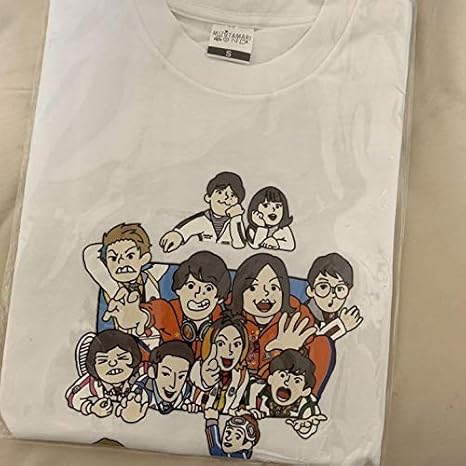 Amazon Co Jp 水溜りボンド シリンダーイラスト Tシャツ 白 Sサイズ ホビー 通販