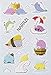 Bellzi Cute Animal Sticker Character Fun Value Pack (5 Sheets) - Decorative Sticker Sheet Collection for Scrapbooking, Calendars, Arts, Kids Crafts, Album, Bullet Journals, Planners, Diaries, Laptops