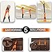 Resistance Straps Trainer Bundle | Complete BodyWeight Training Straps Kit + Wall Mount Bracket + 3 Exercise Loop Bands | Five Anchoring Solutions with Easy Setup for Home, Gym & Outdoors Workouts