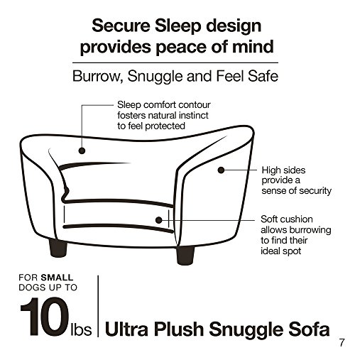 Enchanted Home Pet Ultra Plush Snuggle Bed in Caramel