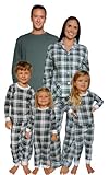 SleepytimePjs Tartan Plaid Family Matching Christmas Pajamas