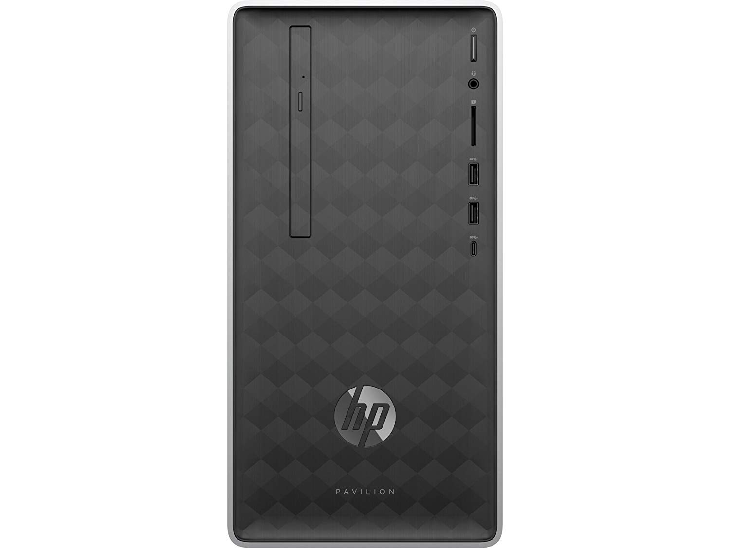 HP Pavilion 590-p0034il Tower PC 2018 (Intel Core i3-8100/4GB DDR4 RAM/1TB  HDD/DOS/Bluetooth/Wi-Fi/Without Monitor/Integrated Graphics), Black:  Amazon.in: ...