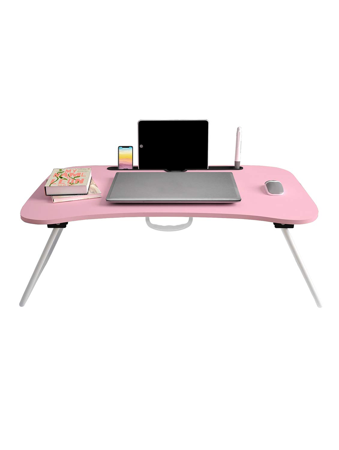 StoryHome MultiFunction Portable Laptop Table (Pink) Amazon.in Home