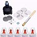 ITDQ Easy Value Heat Filling Chamber Replacement Balloon Bags 5 Bags Set for Volcano