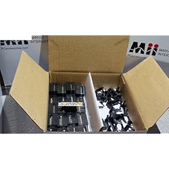 PC Accessories - Connectors Pro 50-Pack 2X5 10P 2.54mm Dual Rows IDC Sockets for 1.27mm Pitch Flat Ribbon Cable, 10 Pins FC Female Connector