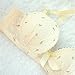 Etosell Women's Embroidered Flowers Bra and Panty Set Cotton Chiffon Push-up gather Brassiere