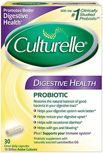 Culturelle Digestive 30ct Size 30 Ct Culturelle Probiotic Digestive Health Capsules 30 Ct