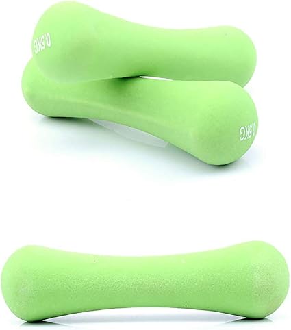 Amazon Com Pvc Coated Dumbbell Women S Bone Small Dumbbell Aerobics Dumbbell Fitness Household Dumbbell Weight Sets Muscle Relex Apparatus Green0 5x2 Sports Outdoors