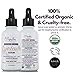 Papillon Organic Eyelash Growth Serum with Castor, Coconut & Avocado Oils + Vitamin E - Vegan Mascara (1 OZ / 30 ML)