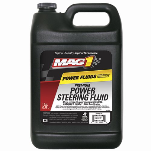 Mag 1 62663 Premium Power Steering Fluid 1 Gallon, Pack of 4 free