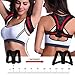 TDH Posture Corrector Women Men- Back Clavicle Support Brace Neck Pain Relief Upper Shoulder Posture Corrector Women Under Clothes Bra Posture Strap Back Support Muscle Pain Reliever Kyphosis Brace