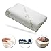 Contoured Support Pillows, MEJOY Memory Foam Pillows, Cervical Neck Support for Neck Pain Relief, Headache Relief, Sleep Right Positioner, Breathable Cushion