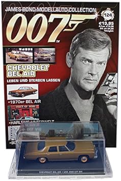 007 James Bond Car Collection 124 Chevrolet Bel Air Live And Let Die Amazon Fr Jeux Et Jouets