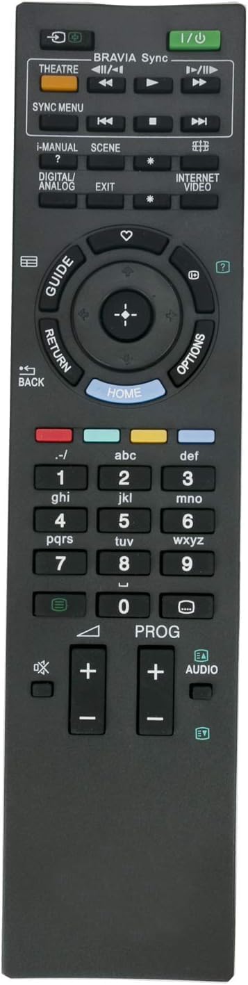 ALLIMITY RM-ED035 Remote Control Replacement for Sony Color Bravia TV KDL-32EX503 KDL-32EX505 KDL-37EX500 KDL-37EX504 KDL-40EX500 KDL-40EX705 KDL-40EX715 KDL-46EX500 KDL-46EX503 KDL-46EX700
