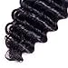 Odir Deep Wave Human Hair Bundles 1 Bundle 28 inch 9A Unprocessed Brazilian Deep Curly Virgin Human Hair Weave Bundles Natural Color