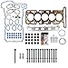 New MLS Cylinder Head Gasket Set, Head Bolt Kit Compatible with 07-12 CHEVROLET/GMC/HUMMER/ISUZU 3.7L 3654CC 223CU. IN. L5 DOHC