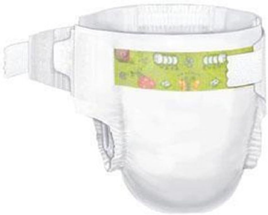Covidien Baby Diaper Curity Tab Closure Size 7 Disposable (#80068A, Sold by Case of 128) by Curity