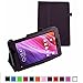 Mama Mouth Slim Folio 2-folding Stand Case Cover for 7" ASUS MeMO Pad 7 ME170C ME70C Android Tablet Purple