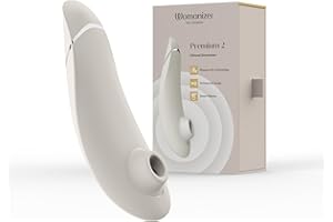 Womanizer Premium 2 Clitoral Vibrator for Women | Clit Sucker Adult Toys with 14 Suction Speeds | Clitoris Suction Sex Toy | 