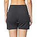 BALEAF Women's Shorts Athletic Running Workout Casual Cotton Lounge Walking Sweat Yoga Jersey Pull On Shorts Pockets Charcoal Size M