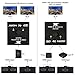 HDMI 2.0 Switch 2 Ports HDMI Bi-diectional Switch Splitter 2×1 or 1×2 Pass Through UHD 4Kx2K@60Hz Full HD 1080p, 3D,Supports Xbox 360, Xbox One, PS3, PS4,HDTV, Blu-Ray DVD