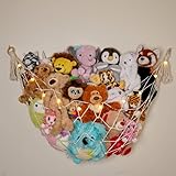 Stuffed Animal Storage Macrame Hammock w/String