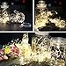 Barisc Wine Bottle Lights with Cork, 10 Packs LED Fairy Lights Battery Operated 6.5ft 20 LEDs Silver Copper Wire (Warm White, Waterproof)