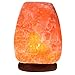 Natural Himalayan Salt Lamp on Solid Wood Base | to Purify Air & Set Relaxing Mood | Dual Voltage (AC 230V/110V), UL Listed, 6' Cord & Dimmer Switch, a Great Gift, 9-14 lbs