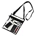 Small Clear Cross-Body Messenger Shoulder Bag Long Strap - Pro Football Stadium Approved Clear Purse