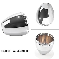 RTrhinoTuning 4 PCS 3.26" Bore Dome Center Cap for