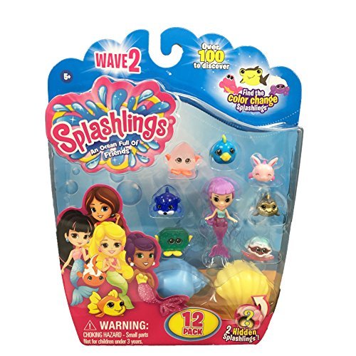 Splashlings Wave 2 Toy Figure (12 Pack) Style 11