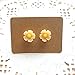 G2PLUS 200PCS Earring Display Cards, Kraft Paper Earrings Holder Card, 1.10